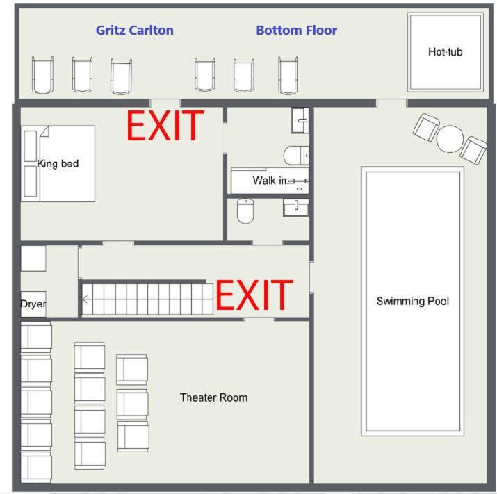 Gritz Carlton, Private Pool, Theater Rm, 1089 Of Free Tickets Each Paid Day, Dollywood And More Sevierville Eksteriør billede
